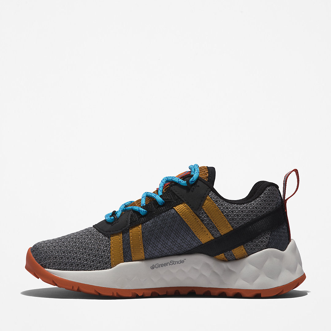 GreenStride™ Solar Wave LT Trainer for Youth in Grey/Yellow Timberland Online