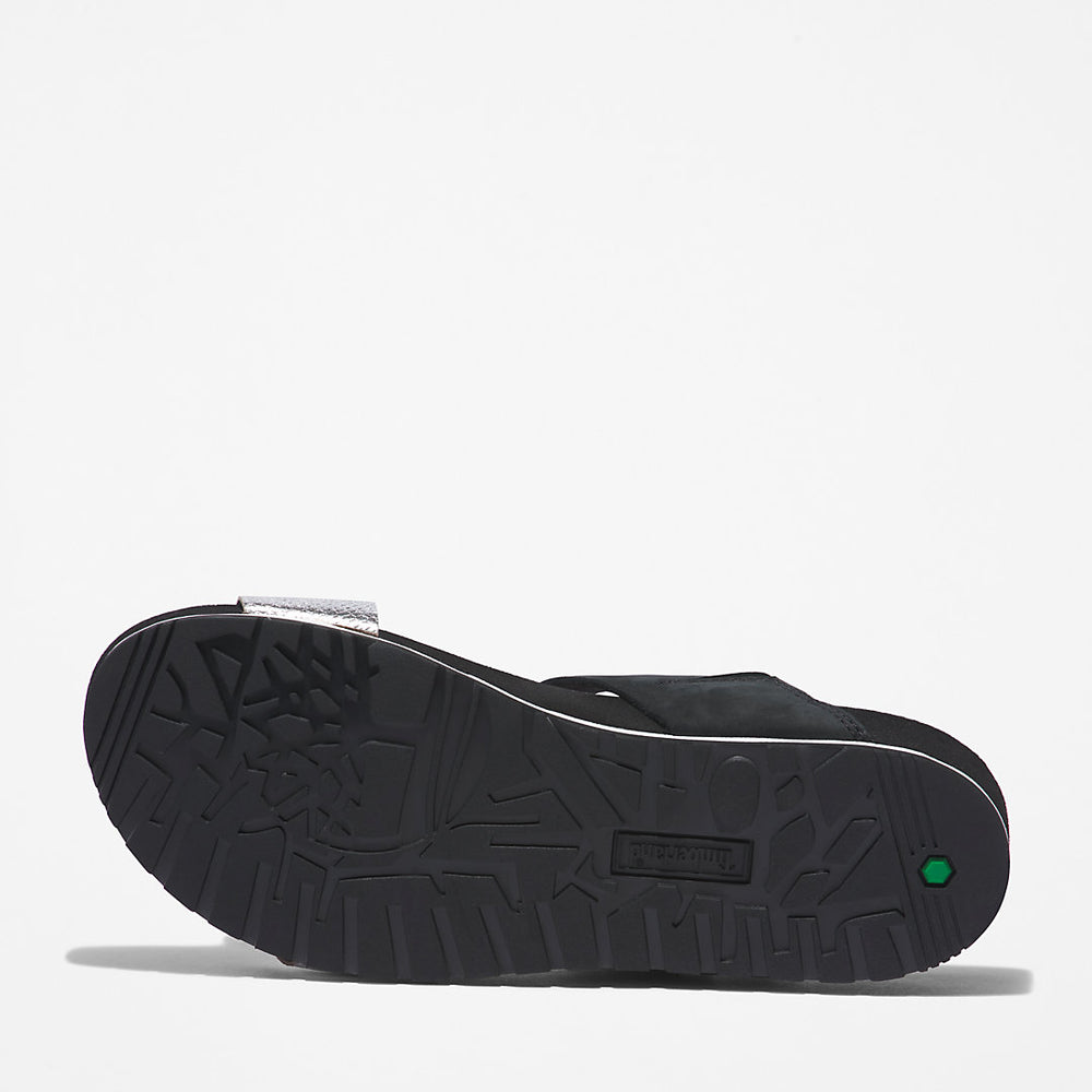 Malibu Waves Slide Sandal for Women in Black Timberland Discount