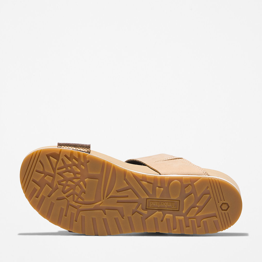 Malibu Waves Slide Sandal for Women in Beige Timberland US