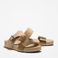 Malibu Waves Slide Sandal for Women in Beige Timberland US