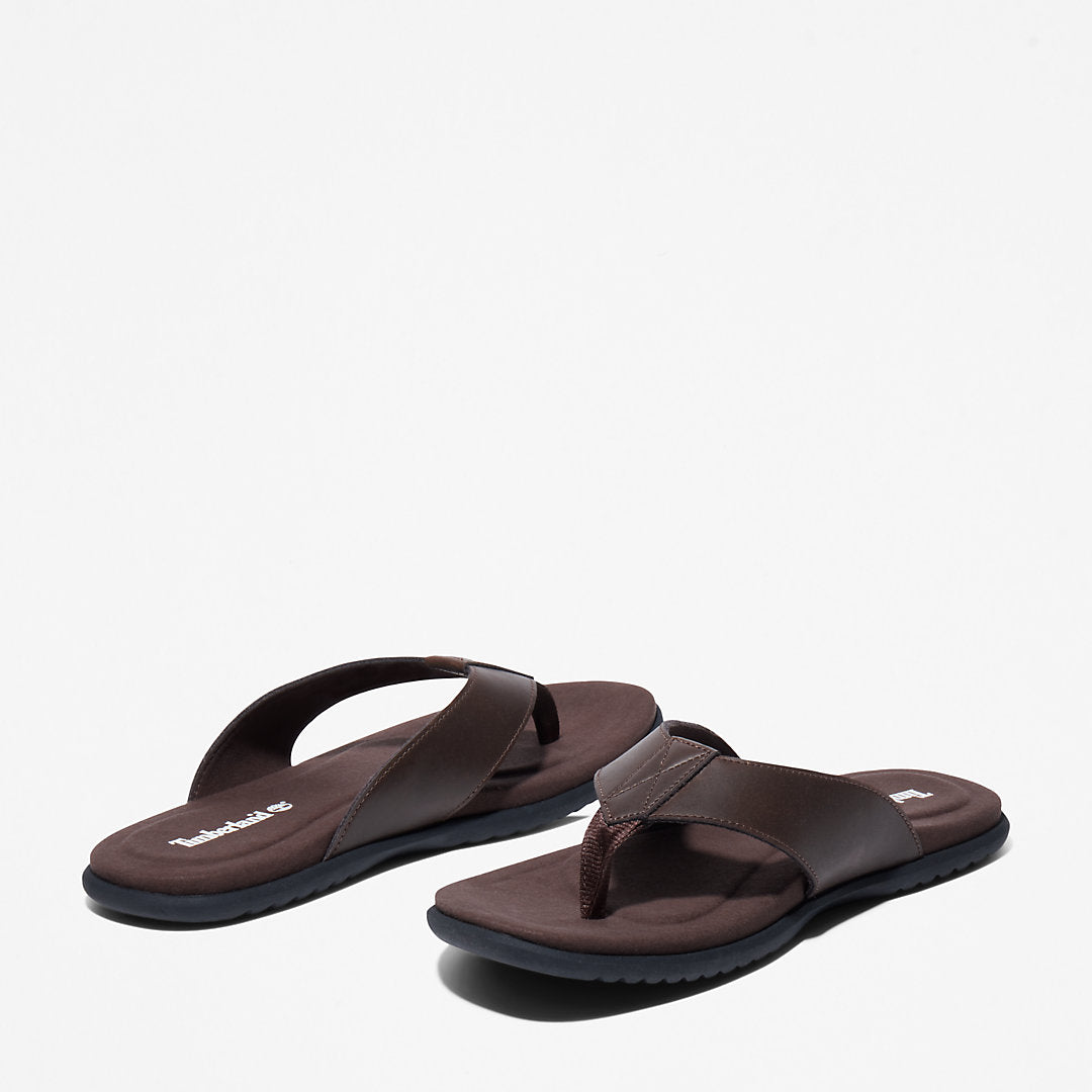Kesler Cove Toe-bar Sandal for Men in Dark Brown Timberland On Sale