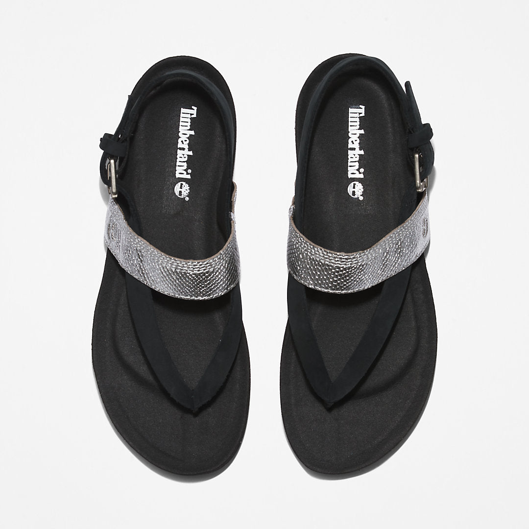 Malibu Beach Flip-Flop Sandal for Women in Black Timberland On Sale
