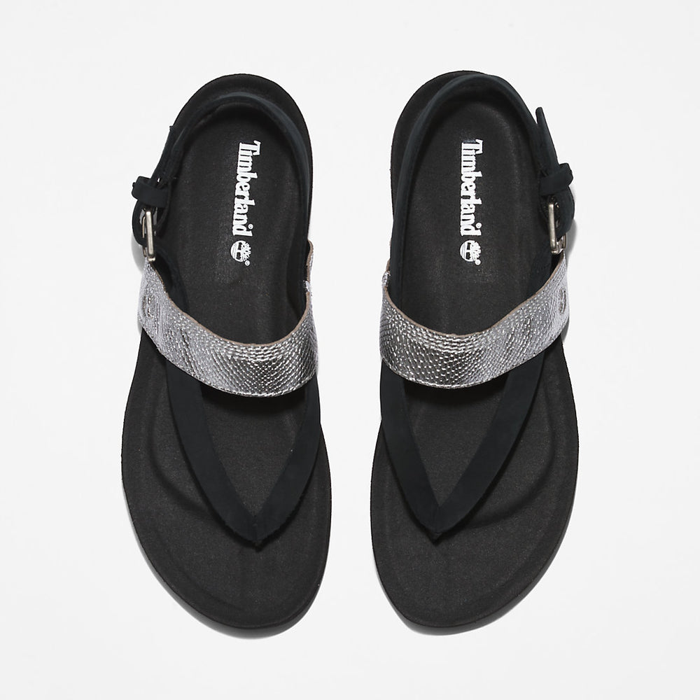 Malibu Beach Flip-Flop Sandal for Women in Black Timberland On Sale