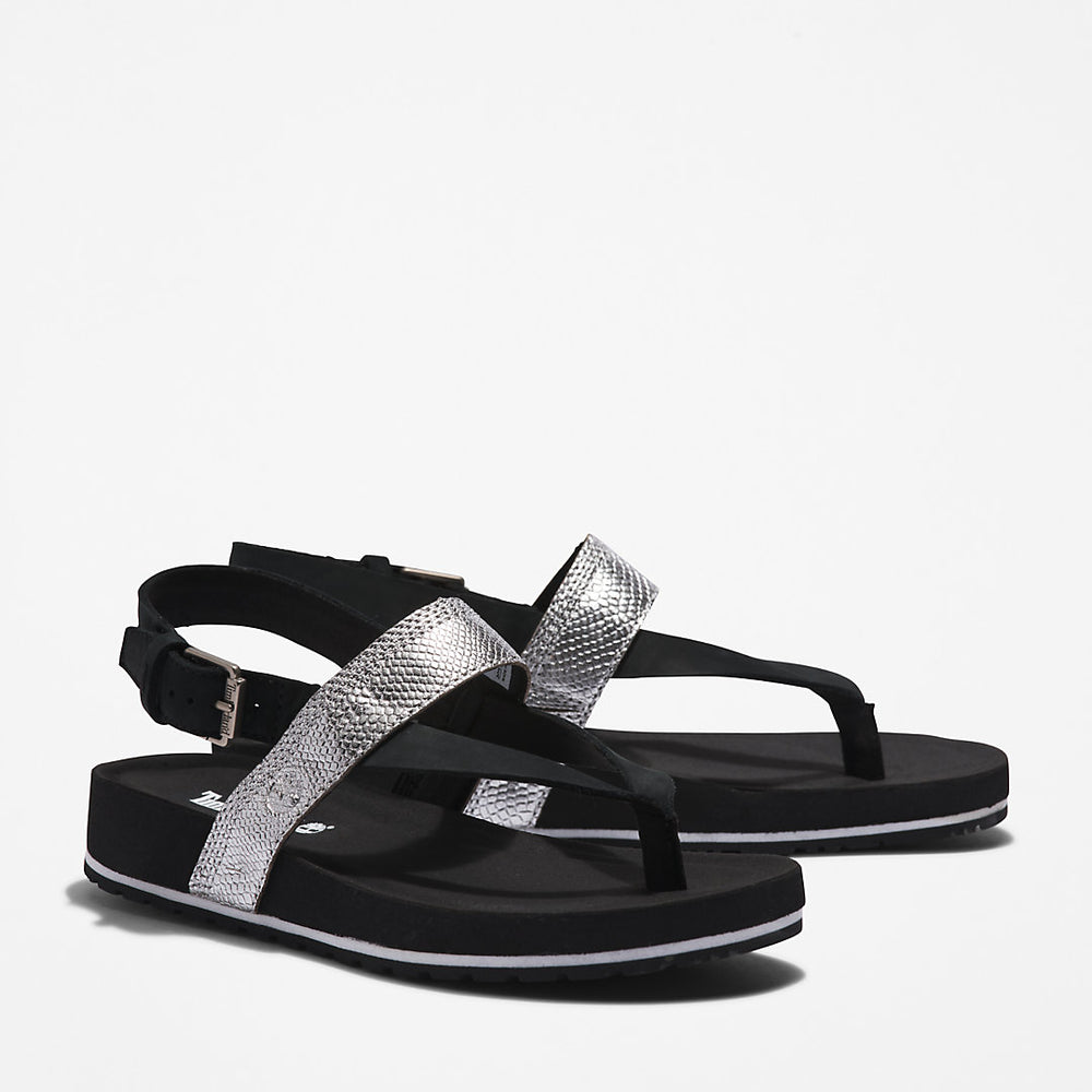 Malibu Beach Flip-Flop Sandal for Women in Black Timberland On Sale