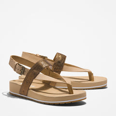Malibu Beach Flip-Flop Sandal for Women in Beige Timberland For Sale