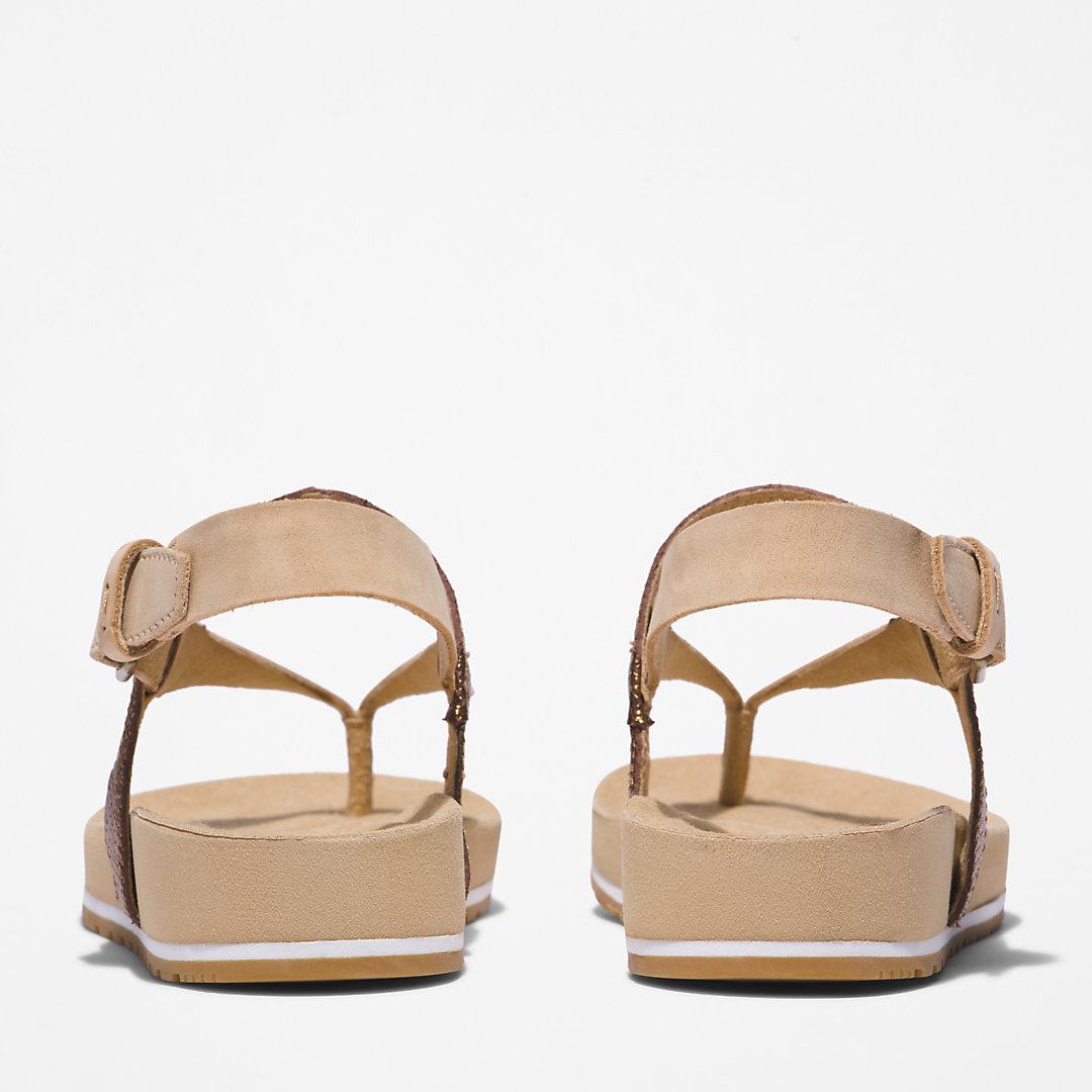 Malibu Beach Flip-Flop Sandal for Women in Beige Timberland For Sale