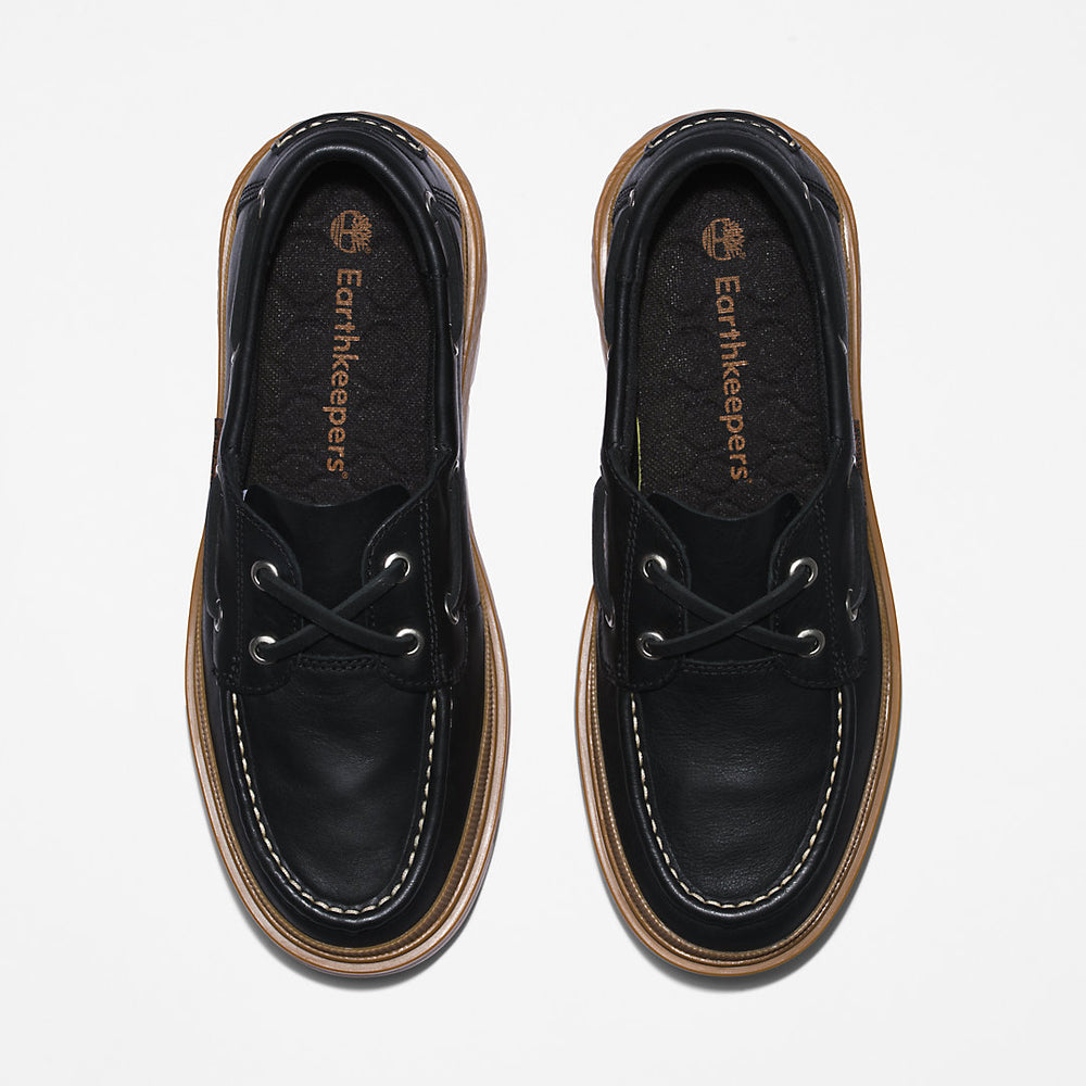GreenStride™ Ray City EK+ Boat Shoe for Women in Black Timberland On Sale