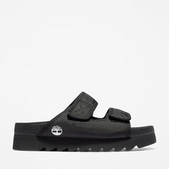 Santa Monica Sunrise Slide Sandal for Women in Black Timberland Outlet
