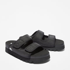 Santa Monica Sunrise Slide Sandal for Women in Black Timberland Outlet
