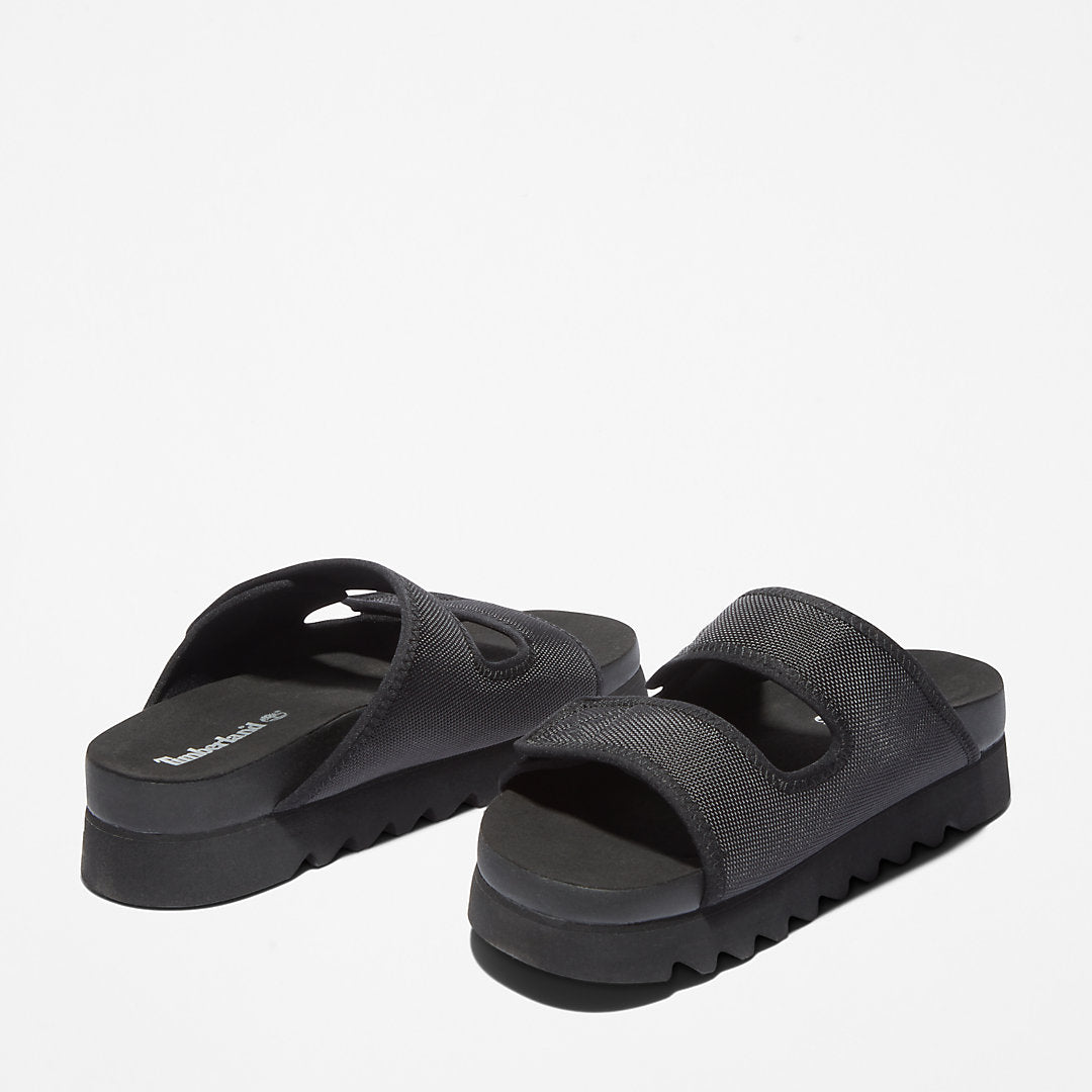 Santa Monica Sunrise Slide Sandal for Women in Black Timberland Outlet