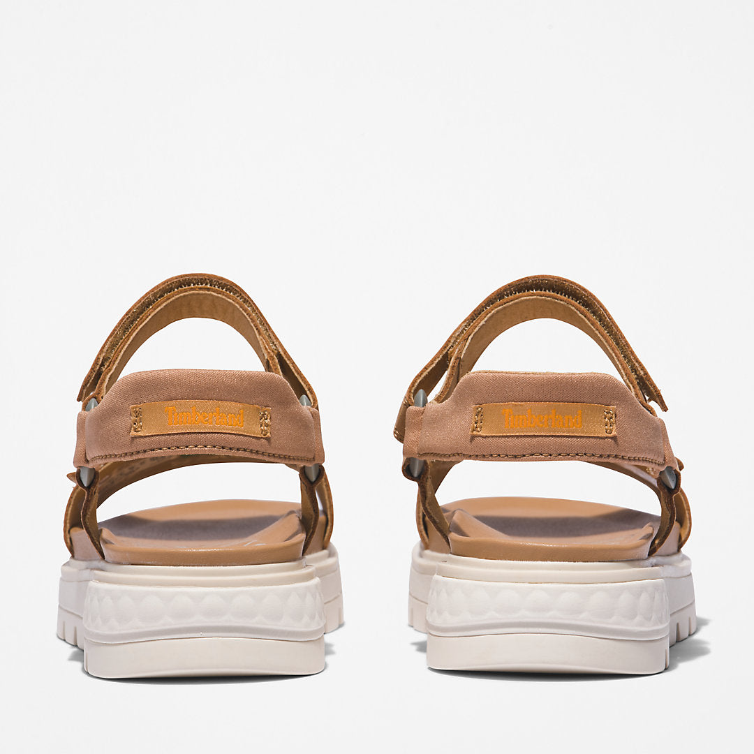 Ray City Ankle Strap Sandal for Women in Brown Timberland US