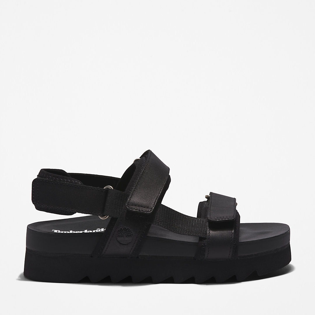 Santa Monica Sunrise Sandal for Women in Black Timberland On Sale