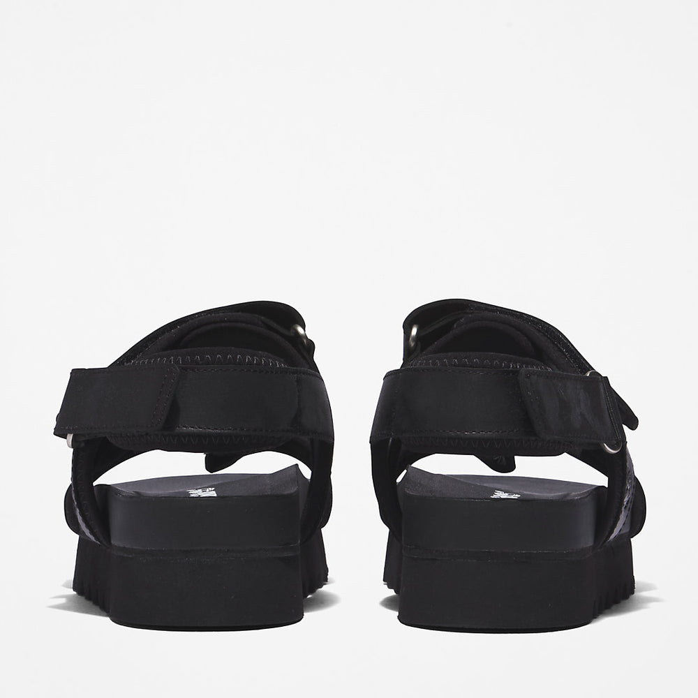 Santa Monica Sunrise Sandal for Women in Black Timberland On Sale