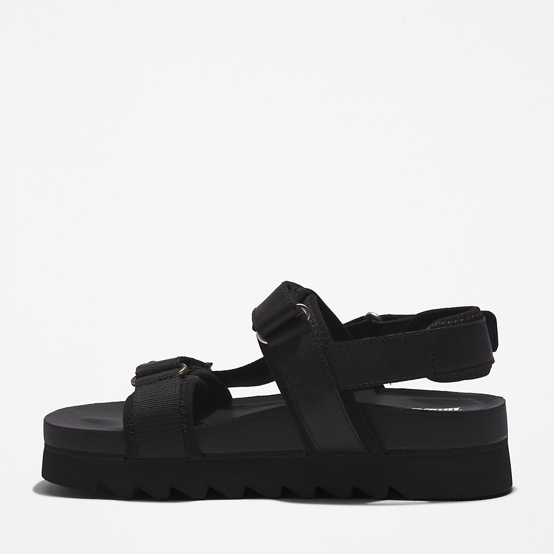 Santa Monica Sunrise Sandal for Women in Black Timberland On Sale