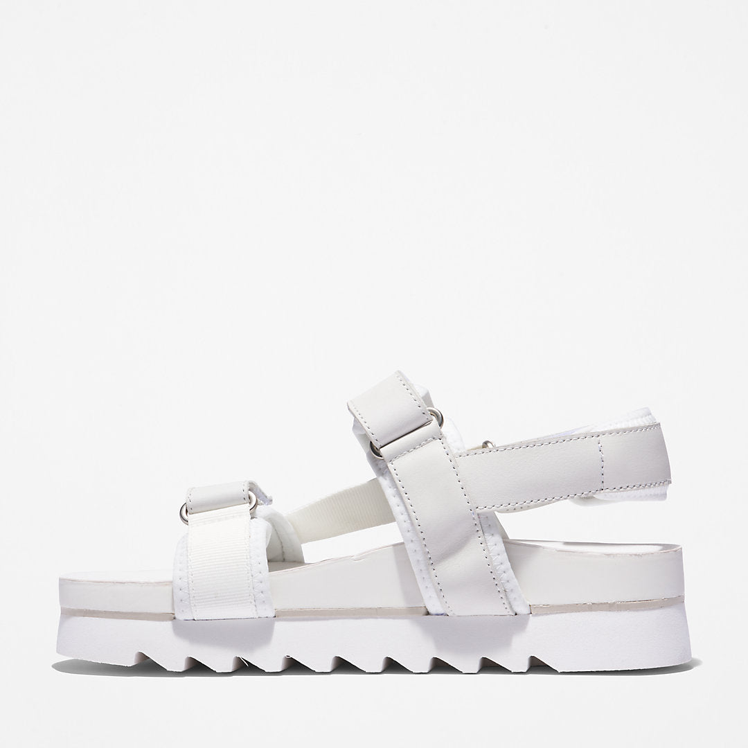 Santa Monica Sunrise Sandal for Women in White Timberland For Sale