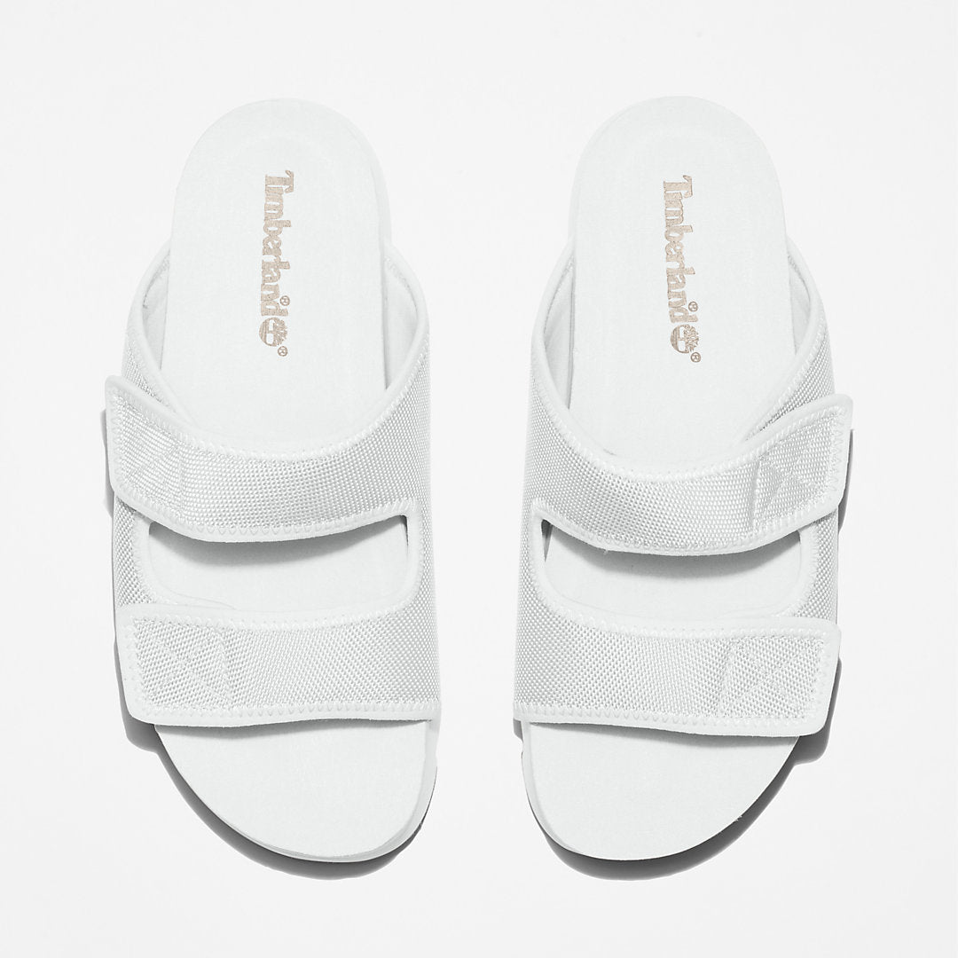 Santa Monica Sunrise Double-Strap Sandal for Women in White Timberland On Sale