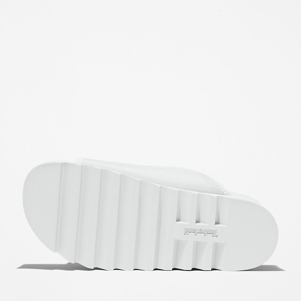 Santa Monica Sunrise Double-Strap Sandal for Women in White Timberland On Sale
