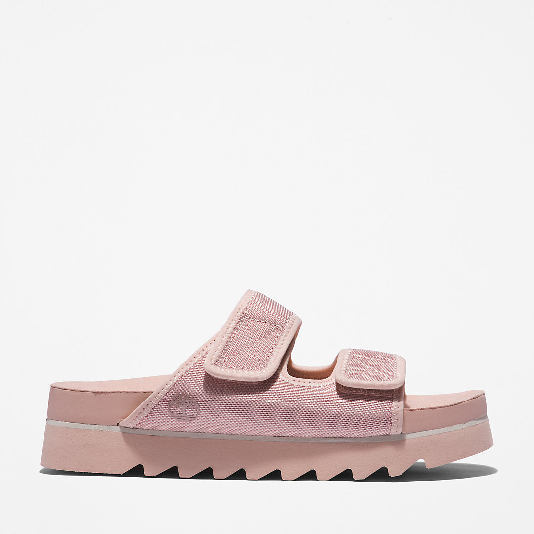 Santa Monica Sunrise Double-Strap Sandal for Women in Pink Timberland For Sale