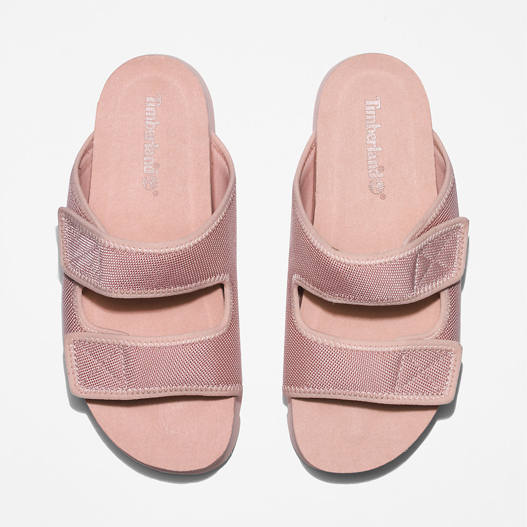 Santa Monica Sunrise Double-Strap Sandal for Women in Pink Timberland For Sale