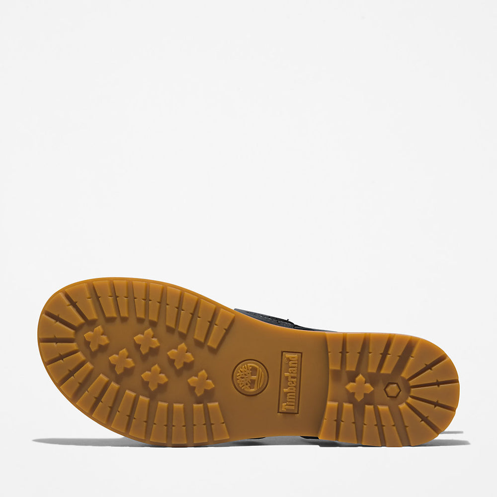 Chicago Riverside Backstrap Sandal for Women in Black Timberland Outlet