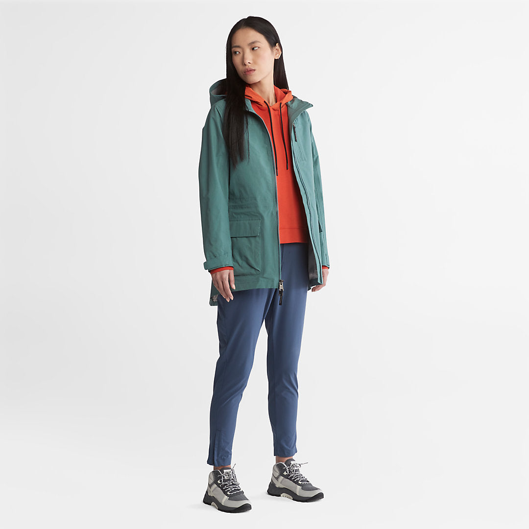 Waterproof Utility Jacket for Women in Teal Timberland Sale