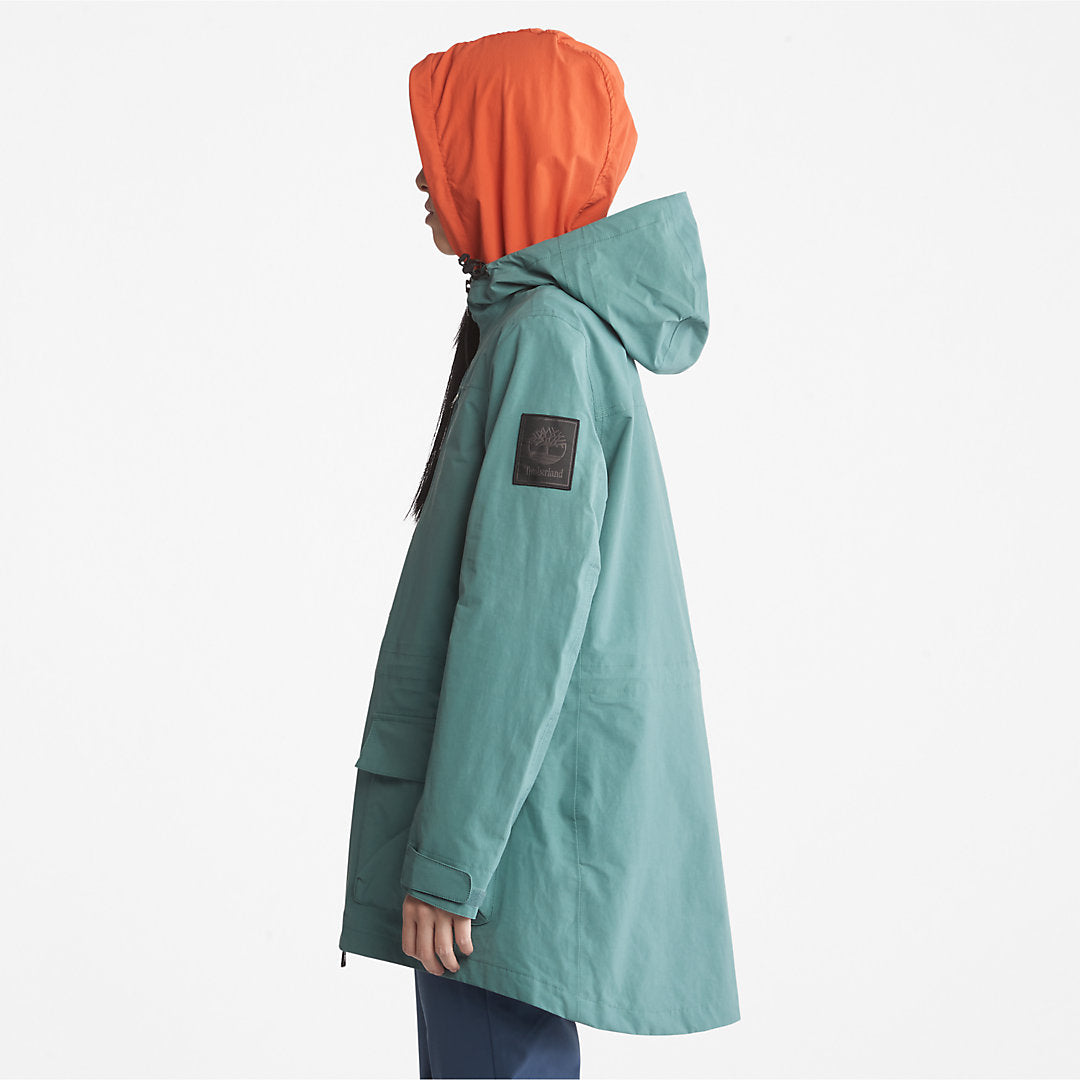 Waterproof Utility Jacket for Women in Teal Timberland Sale
