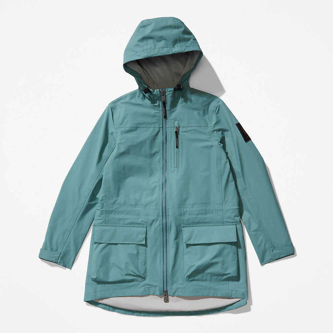 Waterproof Utility Jacket for Women in Teal Timberland Sale