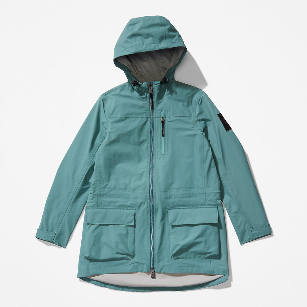 Waterproof Utility Jacket for Women in Teal Timberland Sale