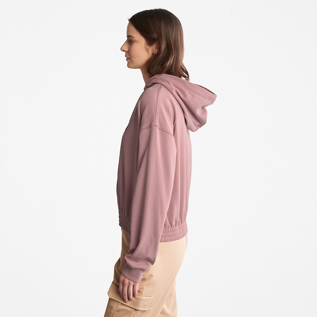 Established 1973 Logo Hoodie for Women in Pink Timberland Online