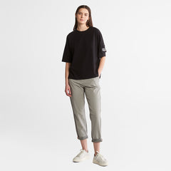 Progressive Utility Pocket T-Shirt for Women in Black Timberland US