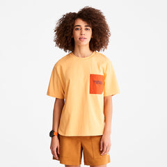 TimberCHILL™ Pocket T-Shirt for Women in Orange Timberland Outlet