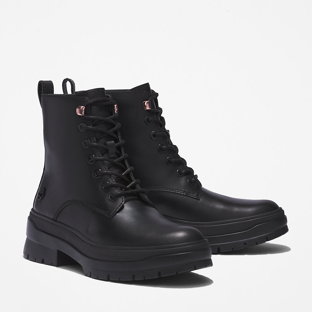 Malynn Lace-Up Boot for Women in Black Timberland Sale