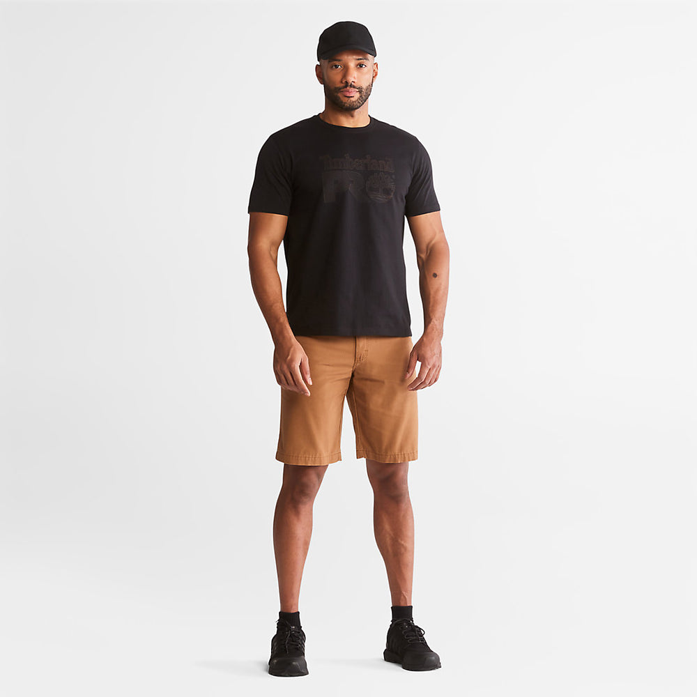 Timberland PRO® Textured Graphic T-Shirt for Men in Black Timberland Discount