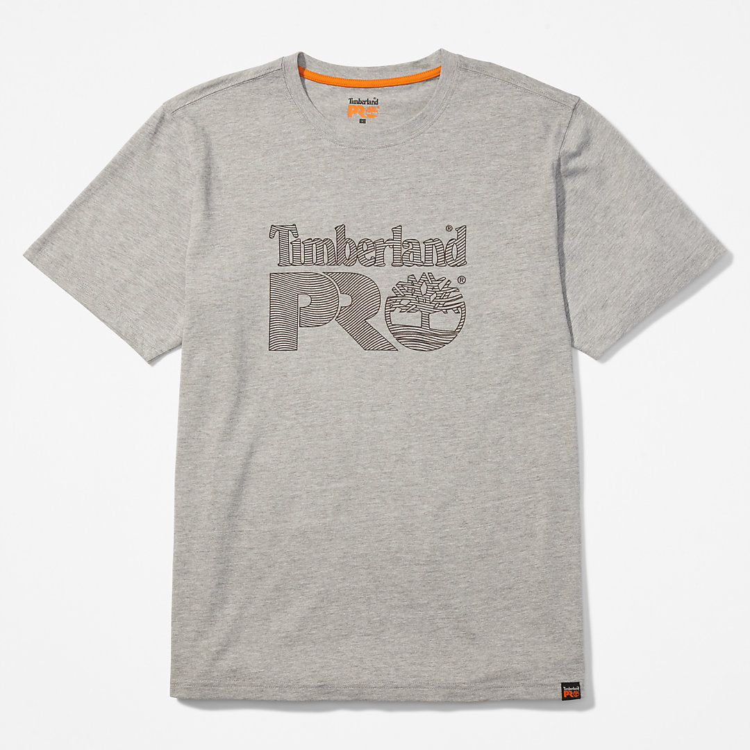 Timberland PRO® Textured Graphic T-Shirt for Men in Grey Timberland US