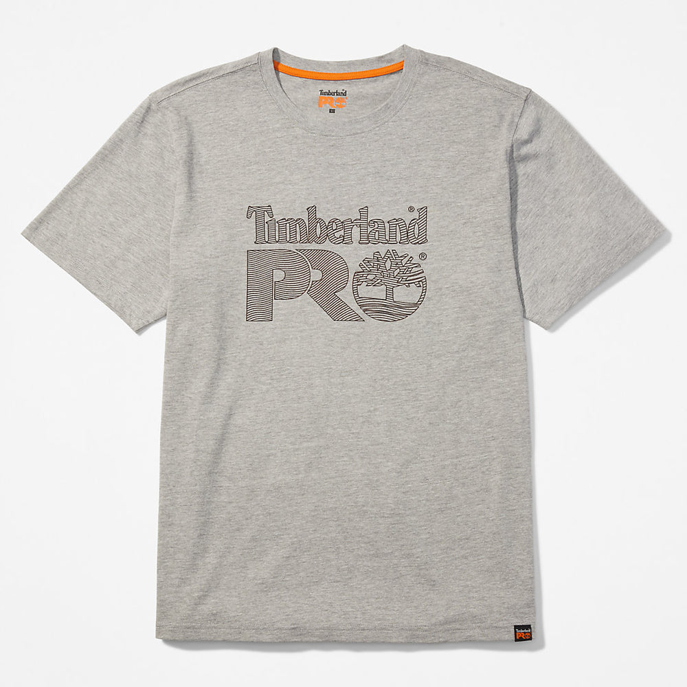 Timberland PRO® Textured Graphic T-Shirt for Men in Grey Timberland US