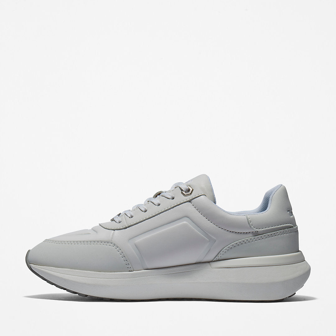 Seoul City Leather Trainer for Women in White Timberland For Sale