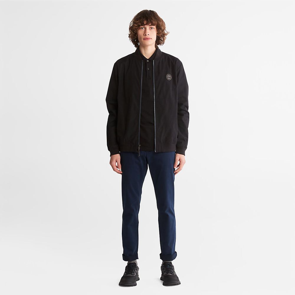 DWR Bomber Jacket for Men in Black Timberland For Sale
