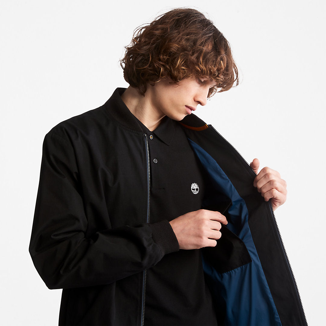 DWR Bomber Jacket for Men in Black Timberland For Sale