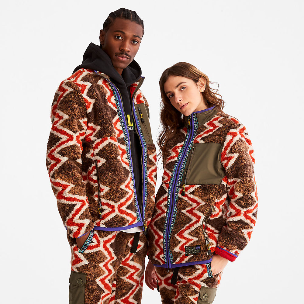 Bee Line x Timberland® Fleece Jacket in Red Timberland Online