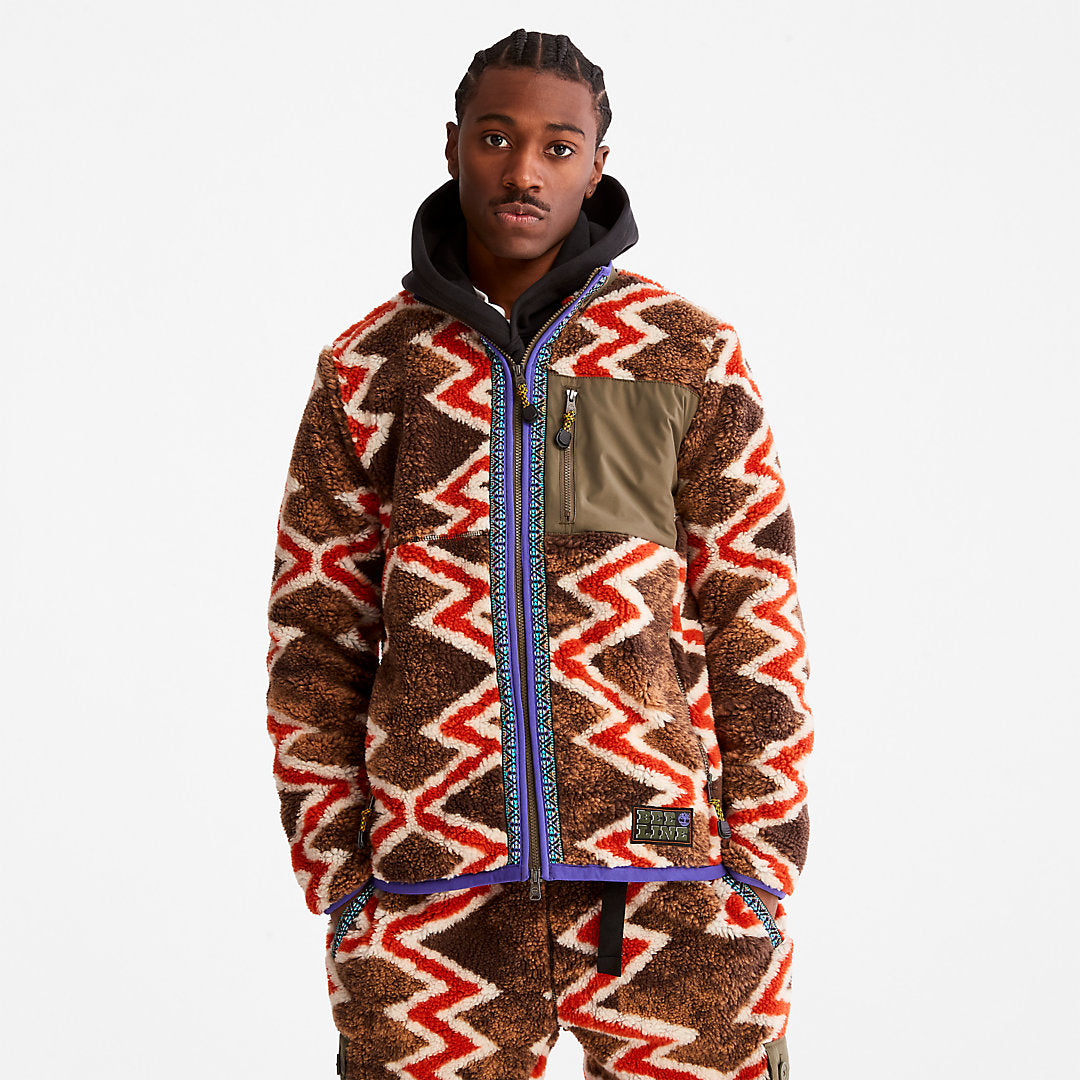 Bee Line x Timberland® Fleece Jacket in Red Timberland Online