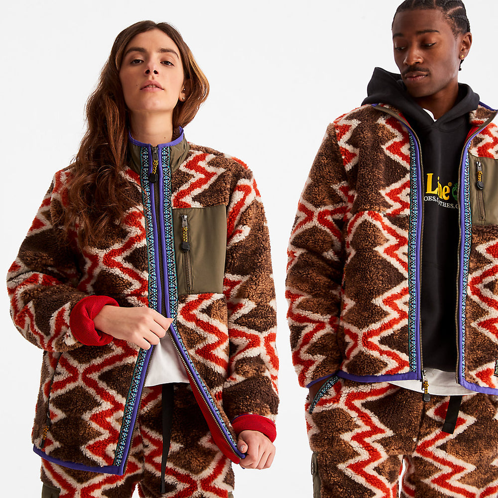 Bee Line x Timberland® Fleece Jacket in Red Timberland Online