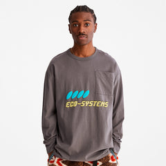 Bee Line x Timberland® Long-sleeved T-Shirt in Grey Timberland Outlet