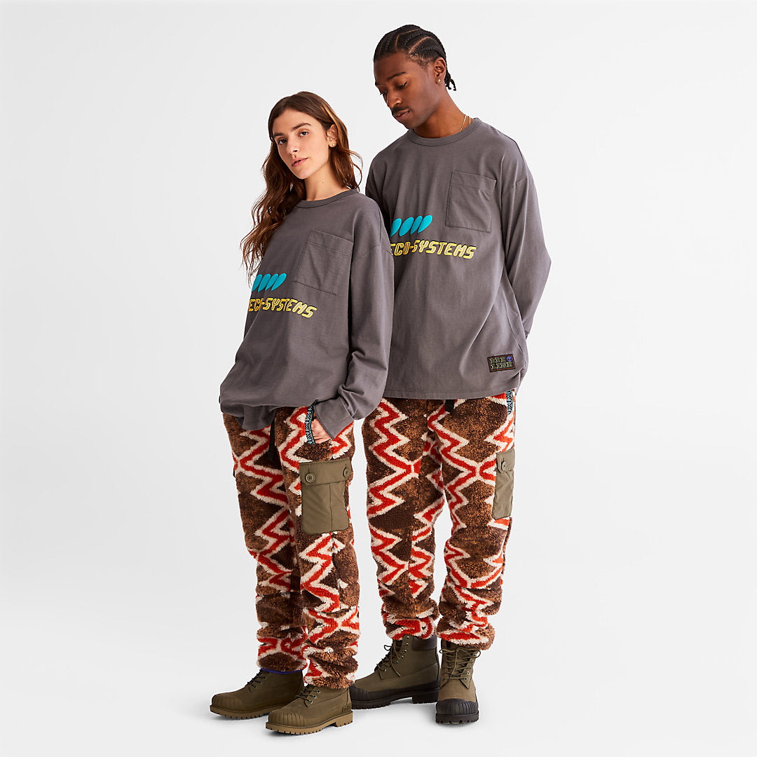 Bee Line x Timberland® Long-sleeved T-Shirt in Grey Timberland Outlet