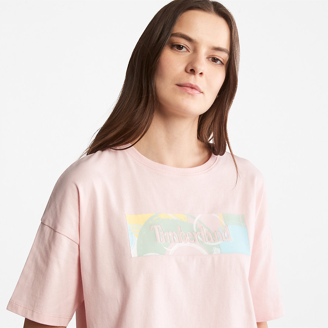 Pastel T-Shirt for Women in Pink Timberland Online