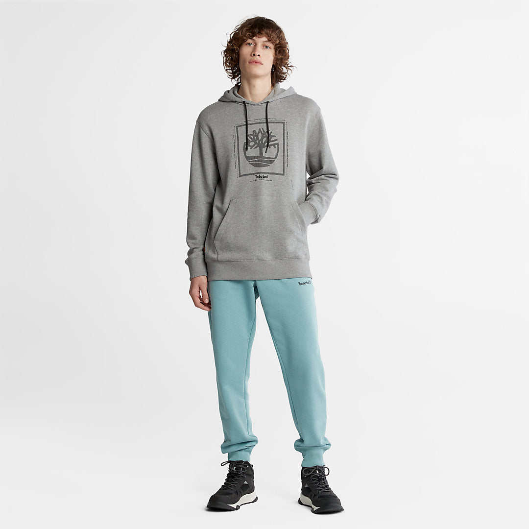Logo Hoodie for Men in Grey Timberland Sale