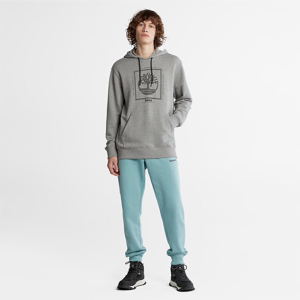 Logo Hoodie for Men in Grey Timberland Sale