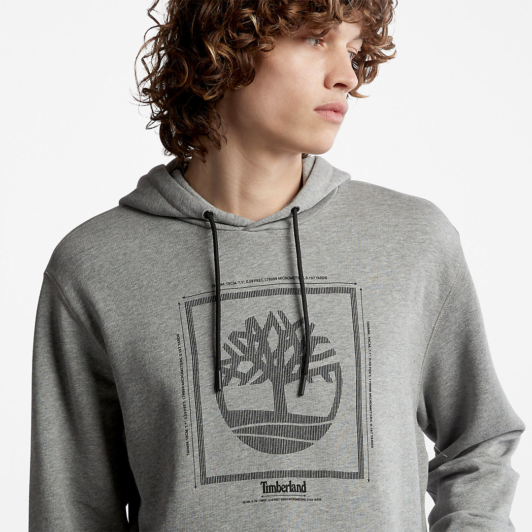 Logo Hoodie for Men in Grey Timberland Sale