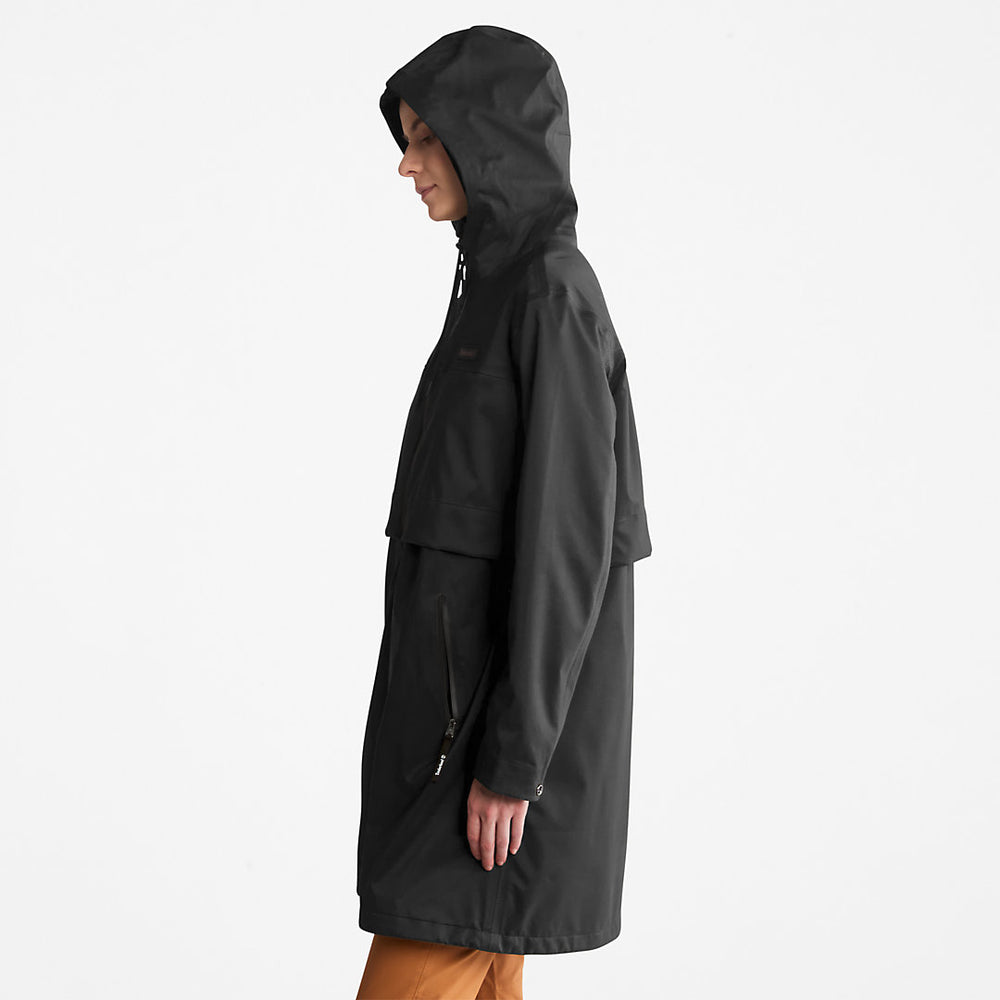Waterproof Mid-length Parka for Women in Black Timberland On Sale