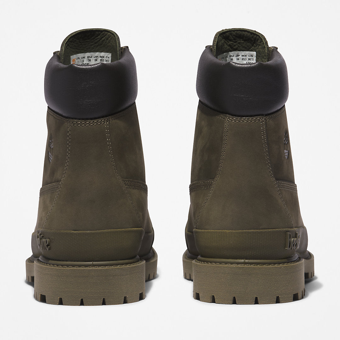 Bee Line x Timberland® 6 Inch Rubber Toe Boot for Women in Dark Green Timberland US