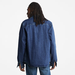 Outdoor Heritage Denim EK+ Overshirt for Men in Indigo Timberland Discount